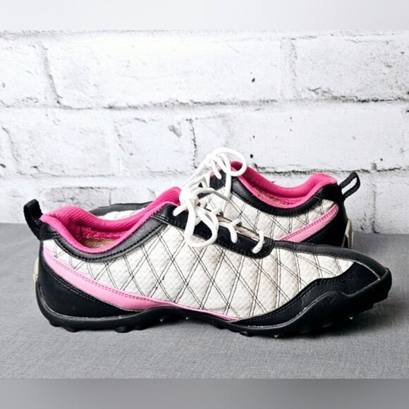FootJoy Summer Series Pink Spikeless Golf Shoes - 98968 - Picture 6 of 12